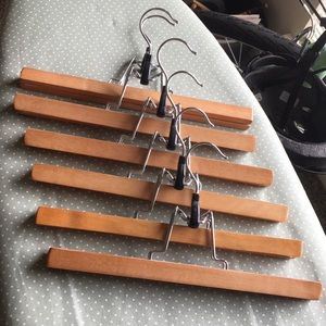 6 Pant/Skirt Hangers